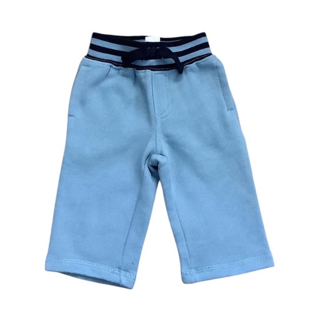 Gymboree Junior Racer Boys Sweatpants Sz 6-12 Mon Blue Elasticized Pockets NWT